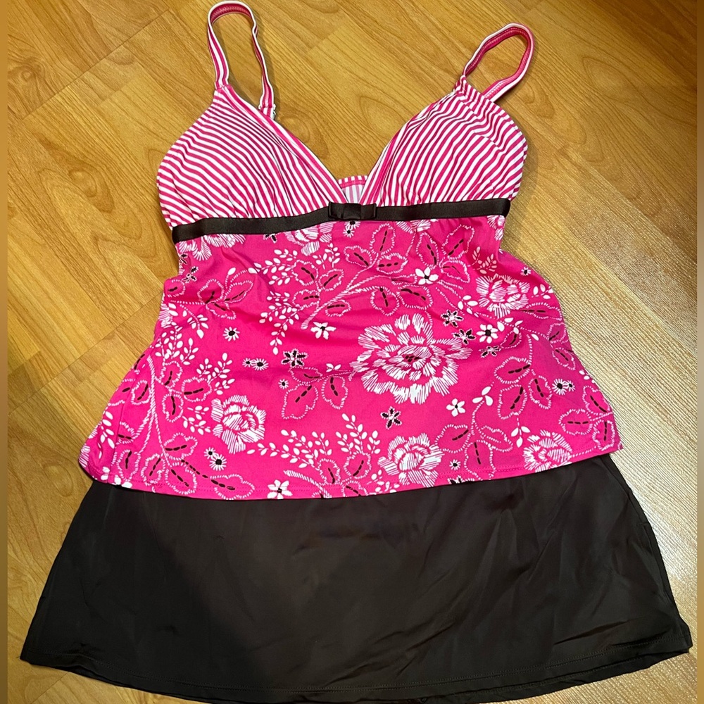 2/$30 EUC - Liz Claiborne Swim 2 Piece Set(US 8)